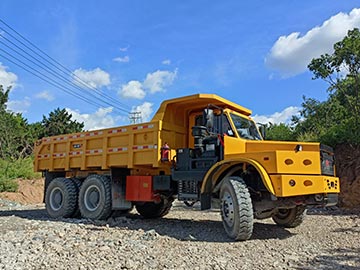 辽宁20吨地下自卸车使用现场